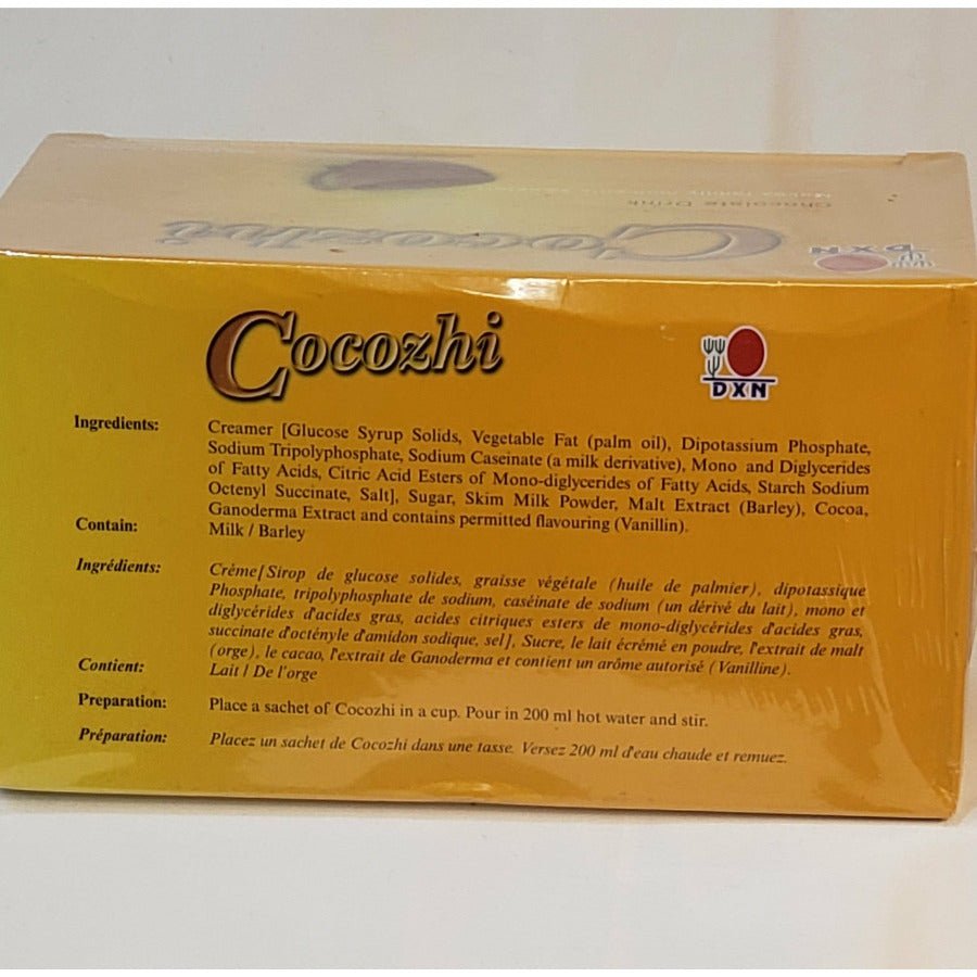 Cocozhi Hot Chocolate Finest Cocoa with Ganoderma Extract DXN Brand