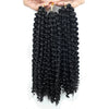 3 BUNDLES/LOT 10-IN LUSH CURLS CROCHET HAIR (JERRY CURL) - Ripples Hair & Beauty Supplies