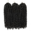 3 BUNDLES/LOT 10-IN LUSH CURLS CROCHET HAIR (JERRY CURL) - Ripples Hair & Beauty Supplies