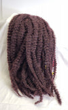 AFRO KINKY Curly 18 Inch Bob Marley Hair - Braiding, Twisting, and Crochet Extensions. - Ripples Hair & Beauty Supplies