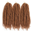 AFRO KINKY Curly 18 Inch Bob Marley Hair - Braiding, Twisting, and Crochet Extensions. - Ripples Hair & Beauty Supplies