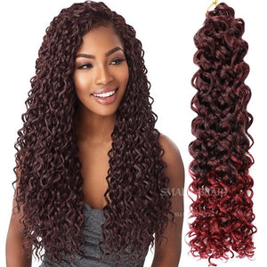 DISCO Soft Natural Curls Free-Tress Crochet Hair 18-Inch - Ripples Hair & Beauty Supplies