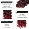 DISCO Soft Natural Curls Free-Tress Crochet Hair 18-Inch - Ripples Hair & Beauty Supplies