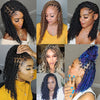 Goddess Box Braids with Loose Curls 24-Inch Crochet Braiding - Ripples Hair & Beauty Supplies