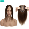 Human Hair Toppers Toupee Extensions, Center-Crown Parting Wig Hairpiece. - Ripples Hair & Beauty Supplies