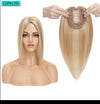 Human Hair Toppers Toupee Extensions, Center-Crown Parting Wig Hairpiece. - Ripples Hair & Beauty Supplies