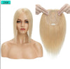 Human Hair Toppers Toupee Extensions, Center-Crown Parting Wig Hairpiece. - Ripples Hair & Beauty Supplies