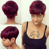 Red-Wine Color, Short Hair Trend Wig - Ripples Hair & Beauty Supplies