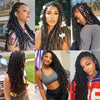 Water Wave Passion Twist Crochet Braiding Hair 24-Inch 22 Strands/Bundle - Ripples Hair & Beauty Supplies