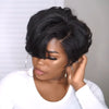 Wig Bob Layered Short Cut Straight Hair Wig for Ladies - Ripples Hair & Beauty Supplies