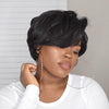 Wig Bob Layered Short Cut Straight Hair Wig for Ladies - Ripples Hair & Beauty Supplies