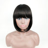 Wig for Women Bob-Cut-Style with Bang front view- Ripples Hair & Beauty Supplies