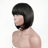 wig with bang and Bob-cut color black - Ripples Hair & Beauty Supplies
