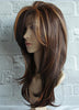 Women's Wig Mixed Brown Medium-length Straight Hair - Ripples Hair & Beauty Supplies
