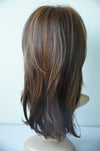 Women's Wig Mixed Brown Medium-length Straight Hair - Ripples Hair & Beauty Supplies